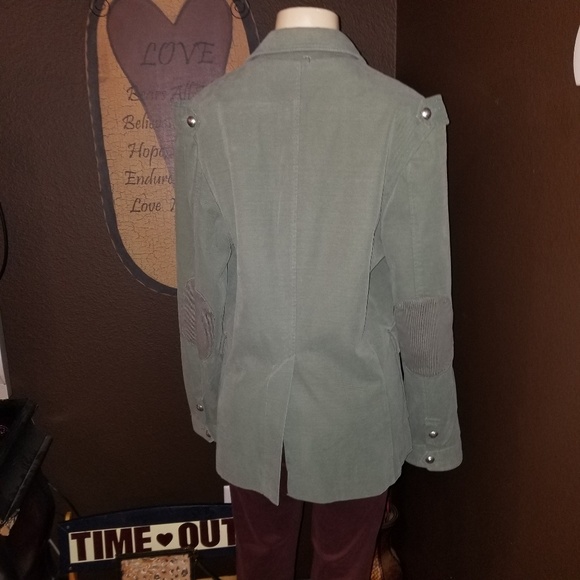 #38🎊3/10/23 @7:30pm cst 💚Sexy Green M Cloth Logic Coat - Picture 7 of 8